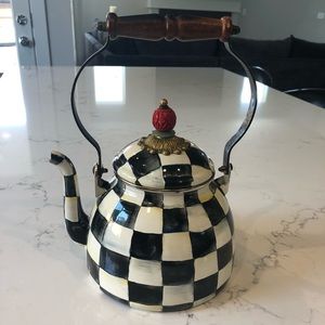 2QT Mackenzie childs tea pot
